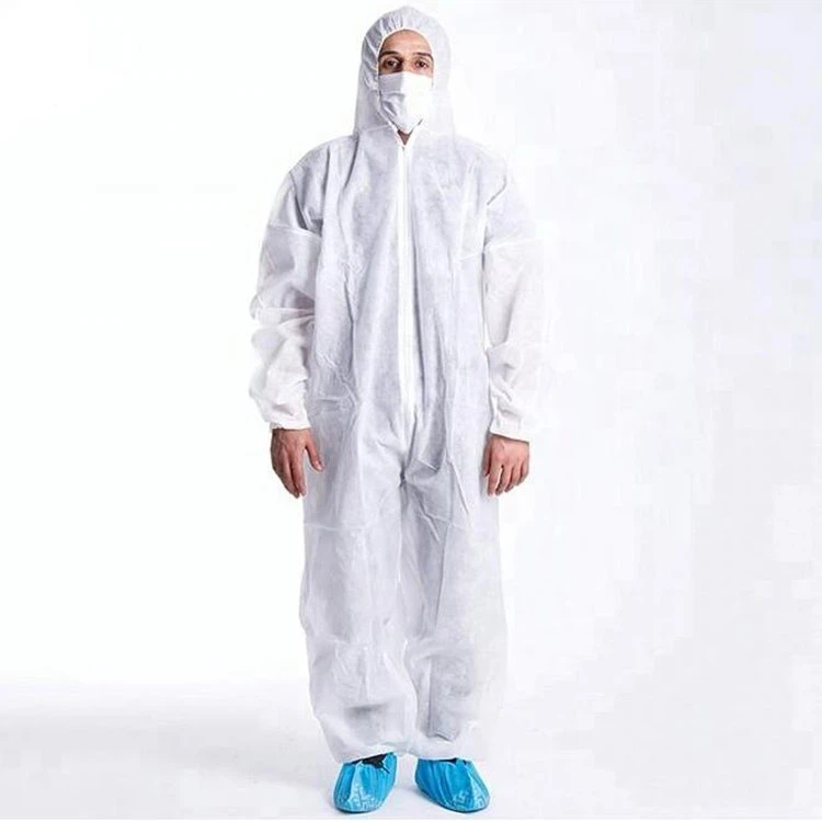 PP vienreizējās lietošanas kombinezons ar kapuci